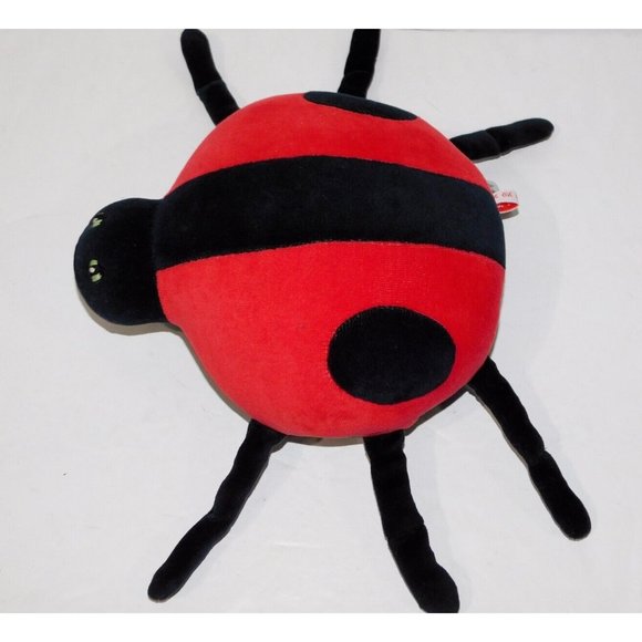 VTG 2000 Scary Stories 16" Plush Red Black UH NO BED BUGS stuffed Toy Insect - Picture 3 of 6